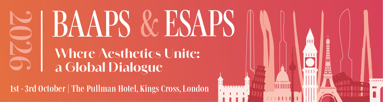 BAAPS & ESAPS Joint Meeting 2026 Web Banner
