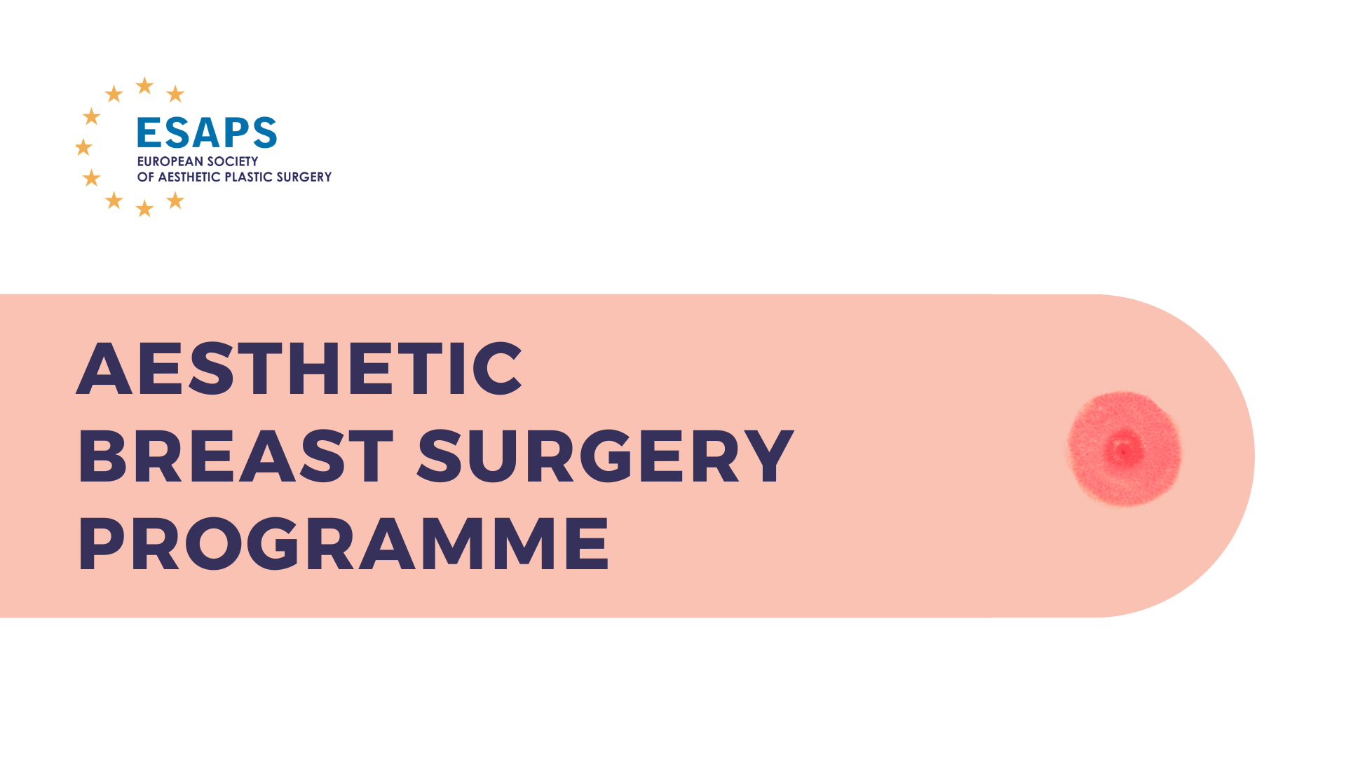 ESAPS Aesthetic Breast Surgery Programme 2026
